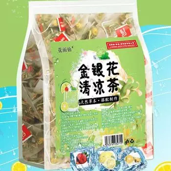 Чай с жимолостью Cool Tea снимает жар и помогает при тепловом ударе Чай с хризантемой и жасмином