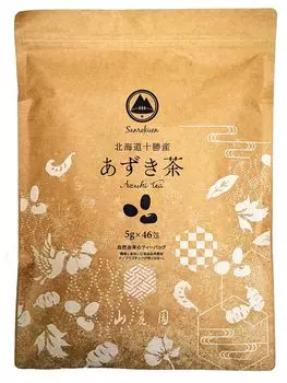 Чай Sanrokuen Hokkaido Azuki 5 г x 46 пакетов 230 г Чай из красных бобов Tokachi Domestic Чайный пакетик Протестирован на остаточные количества пестицидов Чайная упаковка не содержит (Чай Адзуки)