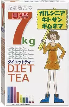 Чай Showa Pharmaceutical Target Diet 7 кг 3 г x 30 пакетов