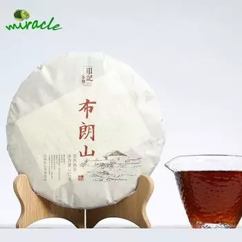 Чай Шу Пуэр 2017 Буланг Горная весна со сладким ароматом спелого чая Пуэр 357г 357g