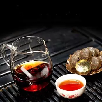 Чай Шу Пуэр 2022 Мини Туо Ча Спелый Пуэр с клейким ароматом 500г 500g