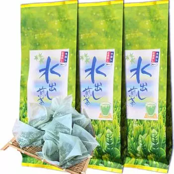 Чай Сидзуока Какегава Чай Сидзуока Матча Холодного Заваривания Сенча Пакетированный Зеленый Чай Холодный Чай Холодного Заваривания Горячая Вода Типа Какегава Чайная Упаковка Sajimoto Seicha 125 г