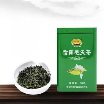Чай Синьян Маоцзянь Зеленый чай 50 г Весенний чайПодарочный чай Консервированный чай Маоцзянь