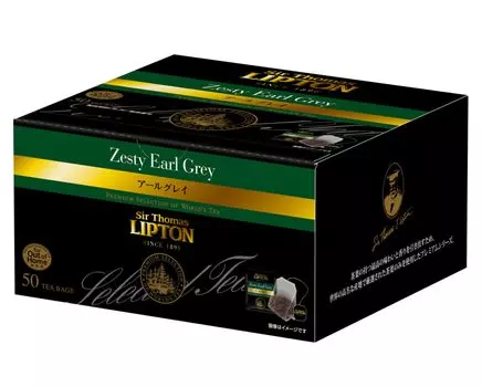 Чай Sir Thomas Lipton Earl Grey в полипропиленовых пакетиках 50 шт.