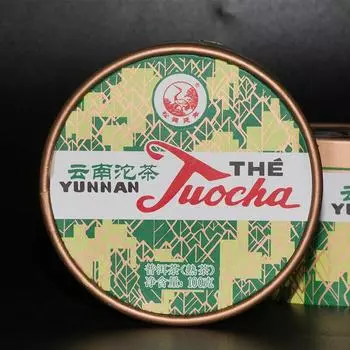 Чай Сягуань Сяо Фа Туо Пуэр Туо Ча Юньнань Туоча Спелый чай Пуэр 100г Коробка