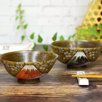 Чай Стильный Кутани Рис Kinumozakura Керамический Чай Японский Сделано в Японии Парная Чаша, Посуда, Посуда, Пара, Чаша, Fuji, Чаша, Бренд, Посуда,
