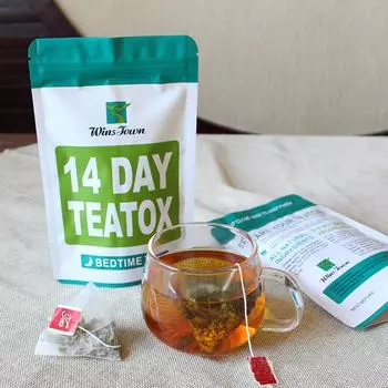 Чай Teabox 14 Day Detox для похудения, чай для похудения, детокс-чай, сжигание жира