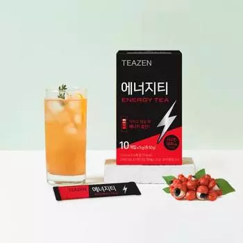 Чай Teazen Energy 10 стиков, корейский комбуча