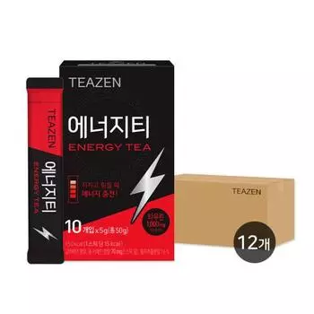 Чай Teazen Energy 10 стиков, корейский комбуча