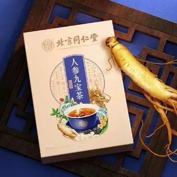 Чай Tongrentang Ginseng Nine Treasure Чай для мужского здоровья, тонизирующий почки
