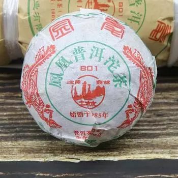 Чай Тулин Фенхуан Юньнань Пуэр Феникс Пуэр Спелый Туо Ча 801 Туоча 100г 100g