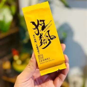 Чай Уи Чай Улун Фуцзянь Северный Улун Чжэнъянь Средний огненный дегустационный пакет с корицей Подарочный чай 8.5g