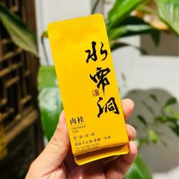 Чай Уи Водяная Завеса Пещера Чжэнъянь Мясо Османтус Фруктовый аромат Чай из ямы-ручья Углеродистый запеченный чай Улун Северной Фуцзянь 8.5g