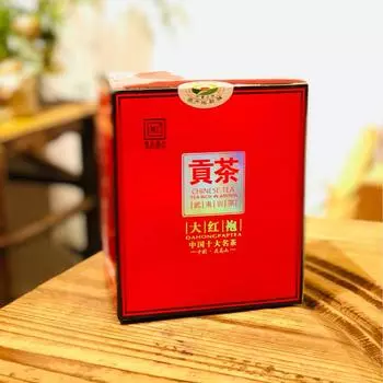 Чай Wuyi Dahongpao Чай Tribute Tea в коробке Подарочный рабочий чай 160 г Традиционный чай Улун, запеченный на углях Мягкий, сладкий и прохладный чай Улун 160g