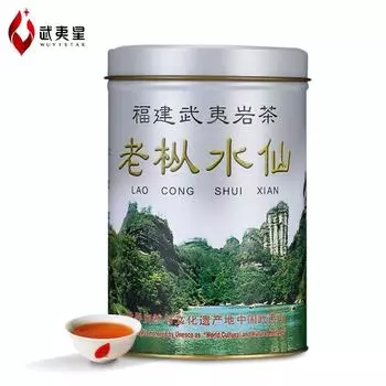 Чай WUYI STAR Fujian Lao Cong Shui Xian Oolong Shuixian WUYI YAN CHA 125г банка
