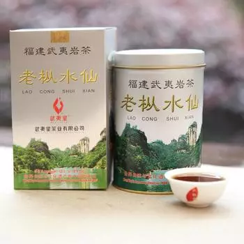 Чай Wuyi Star Fujian Lao Cong Shui Xian Oolong Shuixian WUYI YANCHA 125г банка