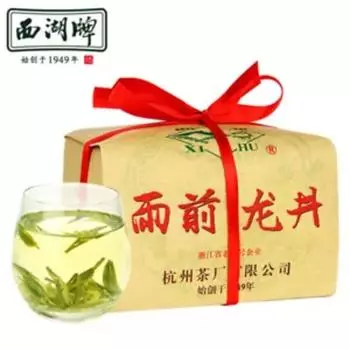 Чай XI HU Yu Yu Qian 3-й сорт Nong Xiang Longjing Long Jing Dragon Well зеленый чай 250г