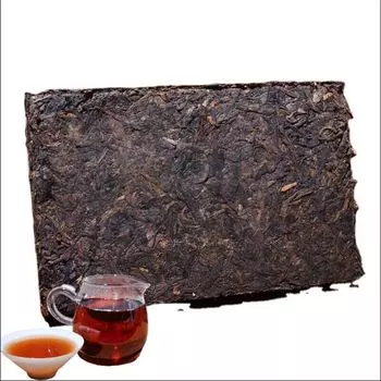 Чай Yunnan Pu er Cooked Old Banzhang Brick Tea Menghai Tea Brick 250g/8.8oz