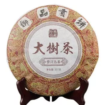 Чай Yunnan Royal Tribute Ripe Pu er 2019 года Высокогорный чай с большим деревом Ритм весны Шу Пуэр 357г
