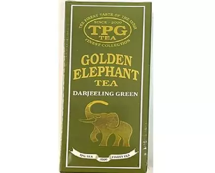 Чай зеленый индийский Дарджилинг Золотой Слон Golden Elephant Tea, TPG 100г