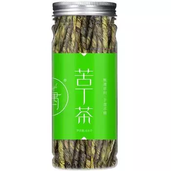 Зеленый чай Кудинча Зеленые холмы и зеленые воды крупнолистовой чай в банке 66 г