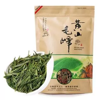 Высокогорный зеленый чай Хуан Шань Мао Фэн освежающий чай 250 г 250g