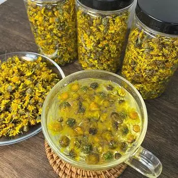 Чай «Золотая хризантема», цветы, сладкий бутон, цветочно-ароматическая распродажа