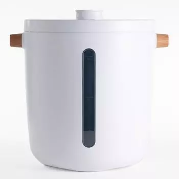 Чайка рис вакуумное хранение риса рис герметичный рис насекомые большой рис электрический вакуумный AC USB мерный стакан корм для насекомых животных вакуумный контейнер для влаги белый