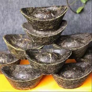 Чайная композиция Yunnan Pu er Craft Чайная композиция 100г Чай Юаньбао 3D Чайная Скульптура