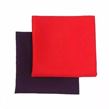 Чайная красная утварь/фукуса простая/ткань (смешанное плетение)