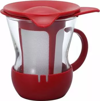 Чайная кружка HARIO на одну чашку, 200 мл, красная OTMH-1R красный