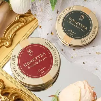 Чайная свадьба подружек невесты в сопровождении небольших подарков Железная банка чая Свадебный подарок Конфеты 12g
