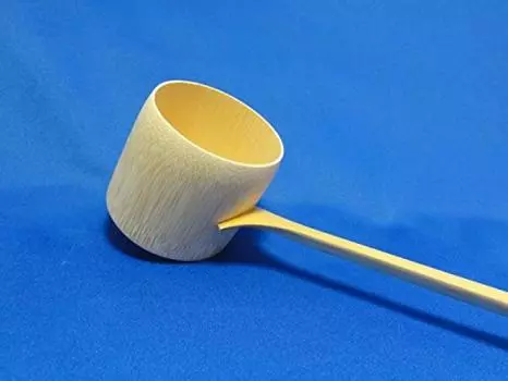 Чайная утварь Дилер Чайная утварь Sazaen Половник Бамбуковый половник для ветряной печи Сделано Muneatsu