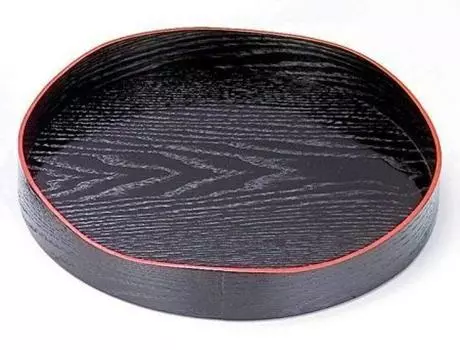 Чайная утварь Shiun Kobo Sando поднос деревянный лакированный из хурмы с закладкой Shiun Kobo Чайная утварь Tokumasu специализированный магазин японского производства (Какиай коричневый