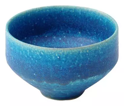 Чайница Marui Seito Shigaraki Hechimon, синяя глазурь