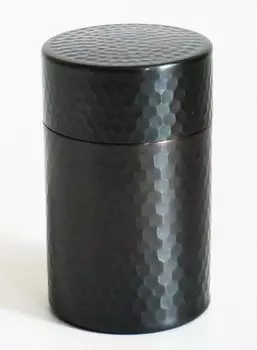 Чайница медная Tsubame Sanjo Pure, сделанная мастерами из Ниигаты, банка для чая с внутренней крышкой, сделанная в Японии, банка для зеленого чая Kitsusako, черного чая [бесшовная]