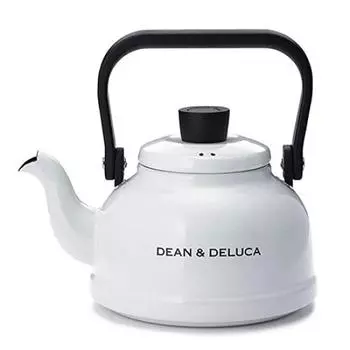 Чайник эмалированный Dean and DeLuca белый 1,6 л белый