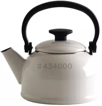 Чайник эмалированный Fuji, чисто белый, 1,8 л PU-1.8K.W белый