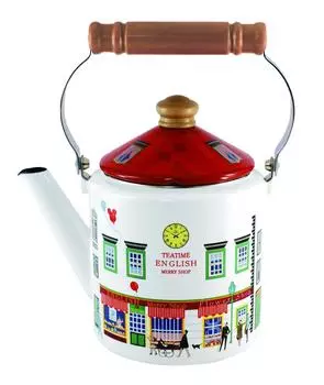 Чайник эмалированный Fuji IH совместимый литровый эмалированный чайник Merry Shop S 2.0 MM-2.0K