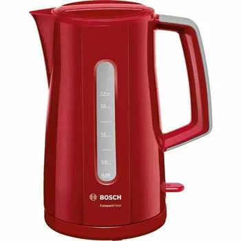 Чайник BOSCH TWK3A014 2400 Вт Красный Нержавеющая сталь Пластик/Нержавеющая сталь 2400 Вт 1,7 л 1,7 л
