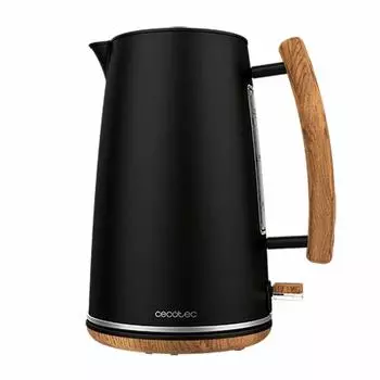 Чайник Cecotec ThermoSense 400 Black Woody, черный, нержавеющая сталь, 3000 Вт, 1,7 л