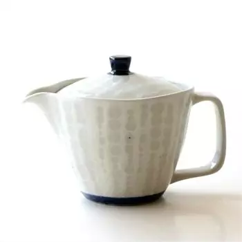 Чайник Чайник Милый Стильный Дизайн Сделано в Японии Порошок Капельница [msg5927] белый