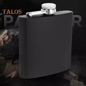 Чайник для хранения, практичный, легкий в очистке, черный, новый, толстый, герметичный чайник для виски для друзей чёрный