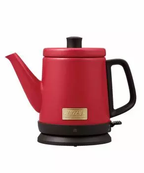 Чайник для капельного кофе с функцией предотвращения закипания воды и приготовления пищи Retro Premium Series [Toffy] K-KT2 (Античный красный) К-КТ2-АР