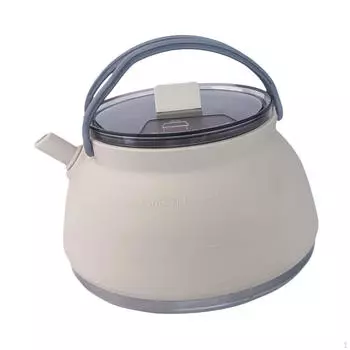Чайник для кемпинга Camp Cook Pot 1.5L складной чайник для кофе для путешествий на рыбалку и пеший туризм легкие хаки