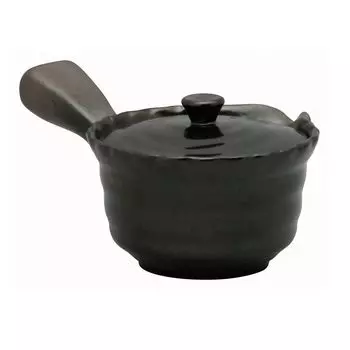 Чайник для кофе Banko Ware с фильтром для чашки, аутентичный, капельный, 300 мл, черный, сделано в Японии, приблизительно. 0977-5820 чёрный