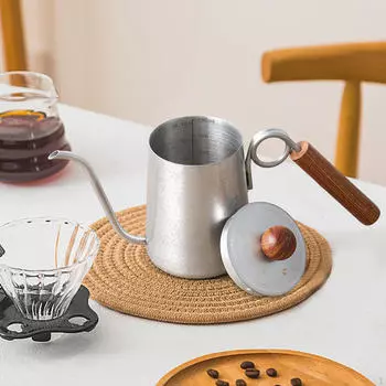 Чайник для кофе и чая, 350 мл, капельница Office Cafe retro