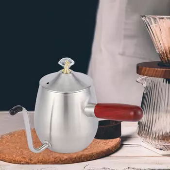 Чайник для кофе, практичный чайник с удобной ручкой, чайник с носиком, горшки для B 450ml