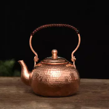 Чайник для плиты 0,5 л, банка для сока, жаропрочный медный чайник, кувшин для воды для кофе, кухня, Hammer Point