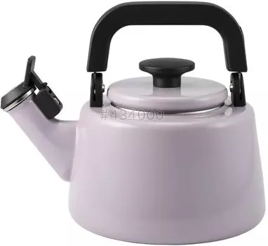 Чайник Fuji Enamel Cotton Plus Whistle Kettle Purple 2.1L CTP-2.1WK.PU фиолетовый
